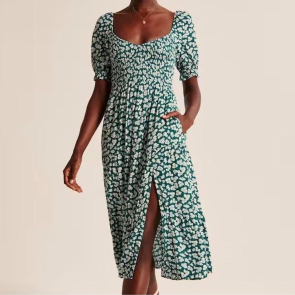 Floral Abercrombie Midi Dress